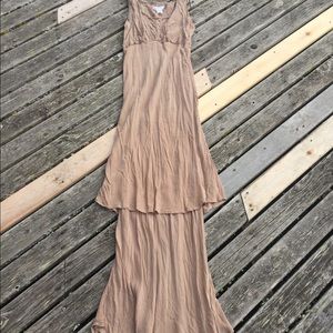 Vintage 90s Tiered, Mermaid Dress.